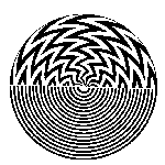 Auf Horizontlinienunterdrückung optimiertes Reticle